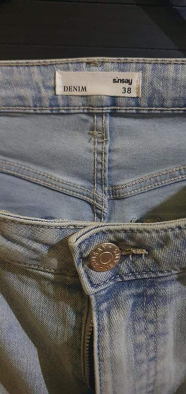 Farmerke zenske Sinsay jako visoki struk na lalafo.rs — 5 Farmerke zenske Sinsay jako visoki struk — 5