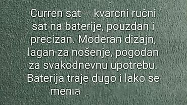 Curren ručni satovi – kolekcija - Quartz mehanizam za precizno na lalafo.rs — 5 Curren ručni satovi – kolekcija - Quartz mehanizam za precizno — 5