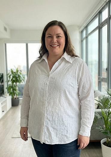 Bela košulja sa dugim rukavima i teksturom - Klasičan kroj sa kragnom na lalafo.rs Bela košulja sa dugim rukavima i teksturom - Klasičan kroj sa kragnom