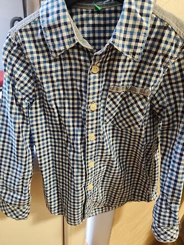 Muske decije kosulje,h&m,u broju 140 i woorage i beneton u na lalafo.rs — 6 Muske decije kosulje,h&m,u broju 140 i woorage i beneton u — 6