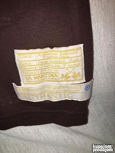Original La Martina majica M 100% cotton Ramena 45cm duzina 75cm na lalafo.rs — 4 Original La Martina majica M 100% cotton Ramena 45cm duzina 75cm — 4