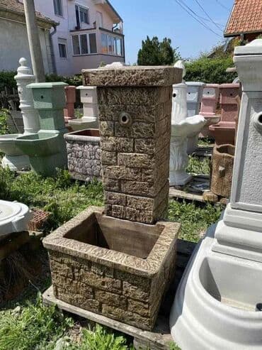 Betonska česma "Model 12" Masivna i dekorativna – idealna za svaki na lalafo.rs Betonska česma "Model 12" Masivna i dekorativna – idealna za svaki