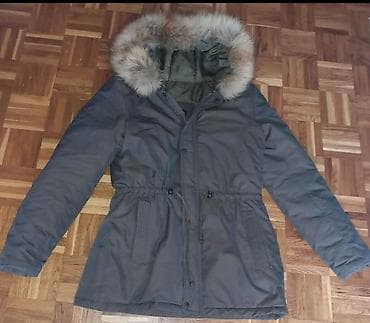 Ženska zimska parka jakna, maslinasto zelena. - Topla, podstavljena na lalafo.rs — 1 Ženska zimska parka jakna, maslinasto zelena. - Topla, podstavljena — 1