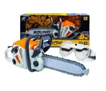 Dečije radionice i alati: Motorna Testera sa Muzičkim Efektom 🎶🌲 Model: 50-00-1300-00 Motorna na lalafo.rs — 1 Dečije radionice i alati: Motorna Testera sa Muzičkim Efektom 🎶🌲 Model: 50-00-1300-00 Motorna — 1