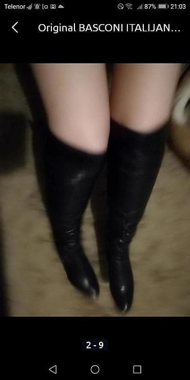 High boots, 38.5, color - Black at lalafo.rs — 6 High boots, 38.5, color - Black — 6