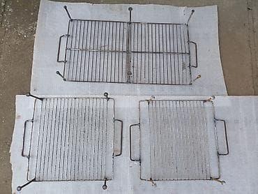 Tri rešetke za roštilj sa slika,dve dimenzije 40 cm x 40 cm,jedna 67 at lalafo.rs — 2 Tri rešetke za roštilj sa slika,dve dimenzije 40 cm x 40 cm,jedna 67 — 2