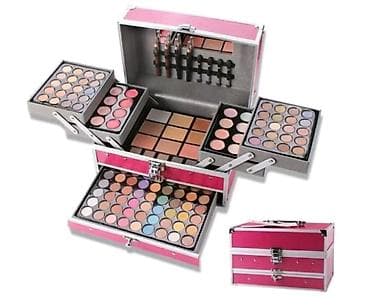 Veliki set šminke u koferu na rasklapanje - Profesionalni kofer sa na lalafo.rs Veliki set šminke u koferu na rasklapanje - Profesionalni kofer sa