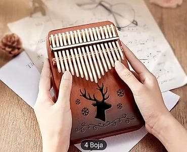 cepaci za drva: Kalimba – lamelofon sa 17 metalnih jezičaka na drvenom telu tamnog na lalafo.rs — 3 cepaci za drva: Kalimba – lamelofon sa 17 metalnih jezičaka na drvenom telu tamnog — 3