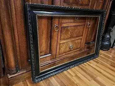 Stari drveni stilski ram u dobrom stanju. Dimenzija falca 76x46.5cm na lalafo.rs — 2 Stari drveni stilski ram u dobrom stanju. Dimenzija falca 76x46.5cm — 2