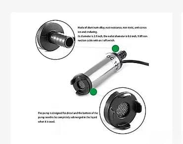 12V potopna pumpa za dizel - Kompaktna 12V DC potopna pumpa namenjena na lalafo.rs 12V potopna pumpa za dizel - Kompaktna 12V DC potopna pumpa namenjena