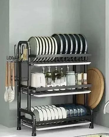 Furniture: Ocedjivač za Sudove na Tri Nivoa - Sušač Sudova Specifikacije: 🍽️ at lalafo.rs — 2 Furniture: Ocedjivač za Sudove na Tri Nivoa - Sušač Sudova Specifikacije: 🍽️ — 2