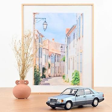 🔵 Mercedes-Benz 230 E — 1990 — Light Blue Metallic — 1:18 — Norev na lalafo.rs 🔵 Mercedes-Benz 230 E — 1990 — Light Blue Metallic — 1:18 — Norev