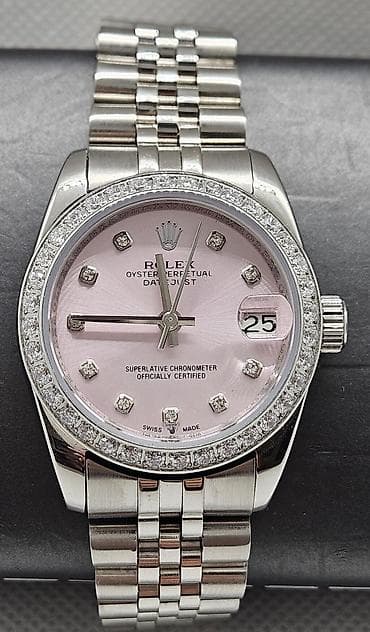 Rolex Datejust Roze - Kućište 31mm od nerđajućeg čelika. - Jubilee na lalafo.rs — 1 Rolex Datejust Roze - Kućište 31mm od nerđajućeg čelika. - Jubilee — 1