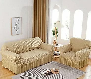 Set rastegljivih navlaka sa karnerima – trosed, dvosed i fotelja na lalafo.rs — 6 Set rastegljivih navlaka sa karnerima – trosed, dvosed i fotelja — 6