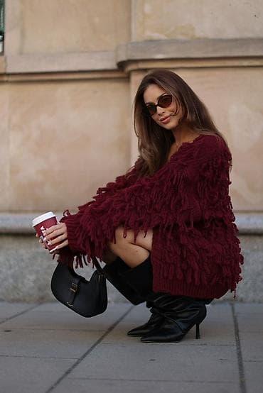 🔥Pleteni kardigan sa resama – ženstven, udoban i efektan komad za na lalafo.rs — 1 🔥Pleteni kardigan sa resama – ženstven, udoban i efektan komad za — 1