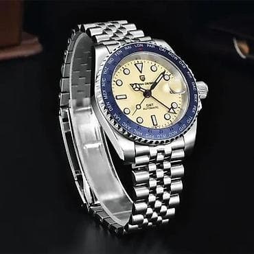 PAGANI DESIGN PD-1758 GMT - Plava -40mm- Seiko NH34 Automak Potpuno na lalafo.rs — 3 PAGANI DESIGN PD-1758 GMT - Plava -40mm- Seiko NH34 Automak Potpuno — 3
