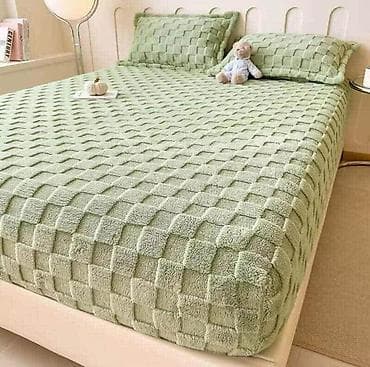 Plišana presvlaka/štitnik za dušek sa jastučnicama - Materijal na lalafo.rs — 2 Plišana presvlaka/štitnik za dušek sa jastučnicama - Materijal — 2