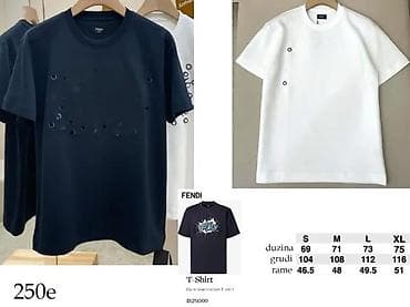 Men's Clothing: T-shirt Fendi, color - Black at lalafo.rs — 8 Men's Clothing: T-shirt Fendi, color - Black — 8