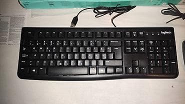 Logitech MK120 tastatura + mis kao novo Na prodaju Logitech komplet na lalafo.rs — 3 Logitech MK120 tastatura + mis kao novo Na prodaju Logitech komplet — 3