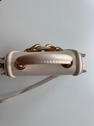 Zara bež torbica, nosena jednom at lalafo.rs — 1 Zara bež torbica, nosena jednom — 1