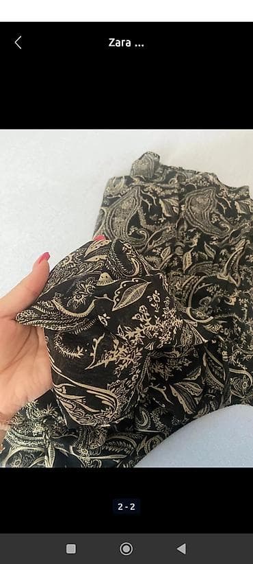 Zara haljina sa paisley printom - Mini kroj, blago A-linija, lepršava na lalafo.rs — 2 Zara haljina sa paisley printom - Mini kroj, blago A-linija, lepršava — 2