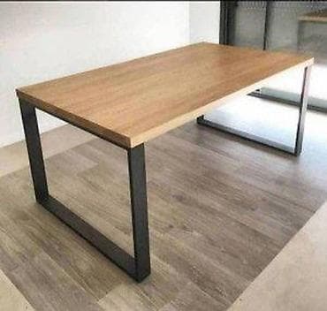 Antique Dining Tables: TRPEZARIJSKI STO MODEL P7 | Izrada nameštaja po meri Drvo& metal at lalafo.rs — 1 Antique Dining Tables: TRPEZARIJSKI STO MODEL P7 | Izrada nameštaja po meri Drvo& metal — 1