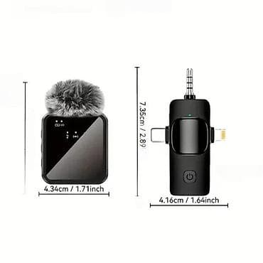 Univerzalni bežični lavalier mikrofonski sistem 3 u 1 T-16. Bežični at lalafo.rs — 2 Univerzalni bežični lavalier mikrofonski sistem 3 u 1 T-16. Bežični — 2