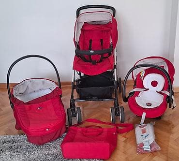 Chicco trio set za bebe – kolica, auto-sedište i korpa - Komplet 3 u na lalafo.rs — 1 Chicco trio set za bebe – kolica, auto-sedište i korpa - Komplet 3 u — 1