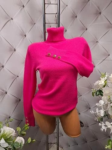 Ženski rolka-džemper sa ukrasnim dugmićima - Elegantna rol-kragna od na lalafo.rs — 2 Ženski rolka-džemper sa ukrasnim dugmićima - Elegantna rol-kragna od — 2