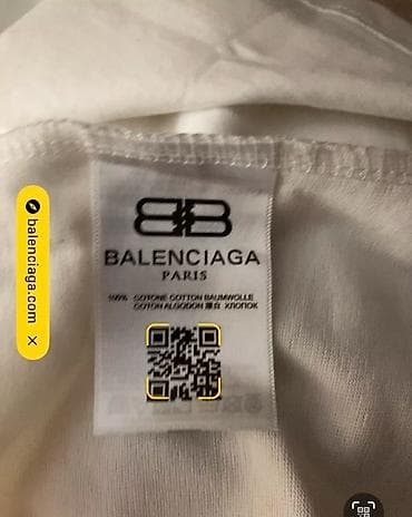 Men's T-shirt Balenciaga, bоја - Bela na lalafo.rs — 4 Men's T-shirt Balenciaga, bоја - Bela — 4