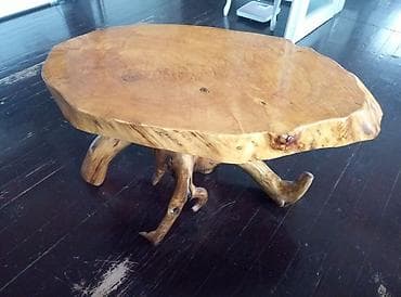 Crna Topola, puno drvo, unikat klub sto, 90x50x50 kupljen na Sajmu na lalafo.rs — 5 Crna Topola, puno drvo, unikat klub sto, 90x50x50 kupljen na Sajmu — 5