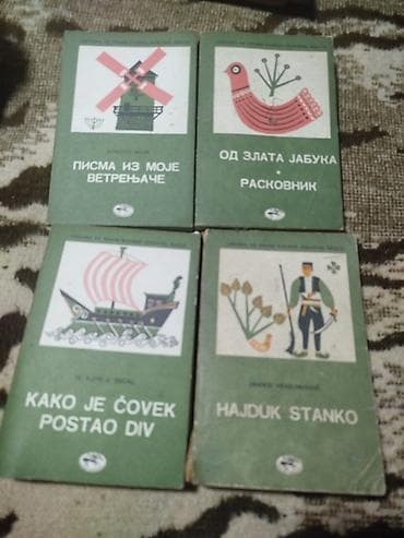 Komplet od 4 knjižice iz edicije za mlade čitaoce (zelene korice na lalafo.rs Komplet od 4 knjižice iz edicije za mlade čitaoce (zelene korice