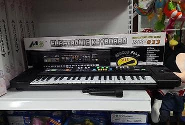 Pianos & Keyboards: Sintisajzer sa mikrofonom MS-013 🎹🎤 Novi, nekorišćeni sintisajzer at lalafo.rs — 1 Pianos & Keyboards: Sintisajzer sa mikrofonom MS-013 🎹🎤 Novi, nekorišćeni sintisajzer — 1