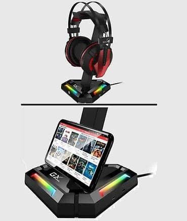 Electronics: Stalak za slušalice GX sa RGB osvetljenjem i USB hubom - at lalafo.rs — 4 Electronics: Stalak za slušalice GX sa RGB osvetljenjem i USB hubom - — 4