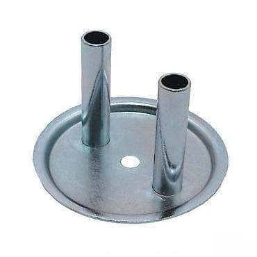 Metalna ploča za montažu auspuha, okruglog oblika sa dva cilindrična na lalafo.rs Metalna ploča za montažu auspuha, okruglog oblika sa dva cilindrična