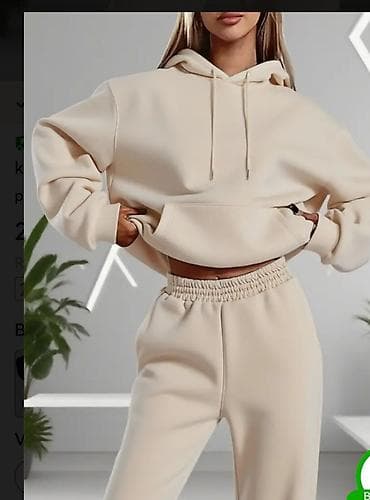 Duks i trenerka komplet – bež Termo zimska trenerka Jednom nošena na lalafo.rs — 1 Duks i trenerka komplet – bež Termo zimska trenerka Jednom nošena — 1