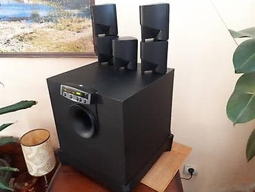 JBL vufer sa originalnim satelitima i pripadajucim kablovima. Uredjaj na lalafo.rs — 6 JBL vufer sa originalnim satelitima i pripadajucim kablovima. Uredjaj — 6