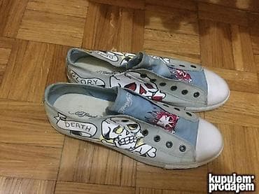 Original Ed Hardy patike 43 kao nove Nose se bez pertli Made in na lalafo.rs — 1 Original Ed Hardy patike 43 kao nove Nose se bez pertli Made in — 1