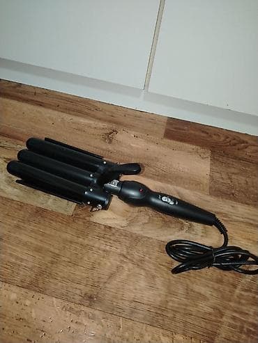 Talasasta presa za kosu – trostruki valoviti uvijač (3 barrel waver) na lalafo.rs — 9 Talasasta presa za kosu – trostruki valoviti uvijač (3 barrel waver) — 9