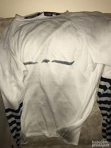 Original ARMANI dzemper L / XL KAO NOVI 100% cotton tanji Wolle / na lalafo.rs — 7 Original ARMANI dzemper L / XL KAO NOVI 100% cotton tanji Wolle / — 7