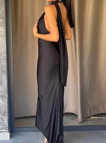 Haljina nosena jedanput, materijal tegljiv, uni vel moze do L na lalafo.rs — 2 Haljina nosena jedanput, materijal tegljiv, uni vel moze do L — 2