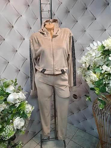 Velicine M/L,XL/XXLŽenski komplet trenerke sa kapuljačom – meki velur na lalafo.rs — 4 Velicine M/L,XL/XXLŽenski komplet trenerke sa kapuljačom – meki velur — 4