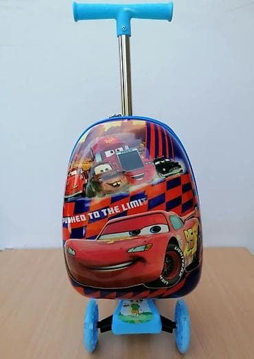 Board games: Dečiji trotinet sa koferom – Dizni Cars motiv - 2-u-1 dizajn at lalafo.rs — 1 Board games: Dečiji trotinet sa koferom – Dizni Cars motiv - 2-u-1 dizajn — 1