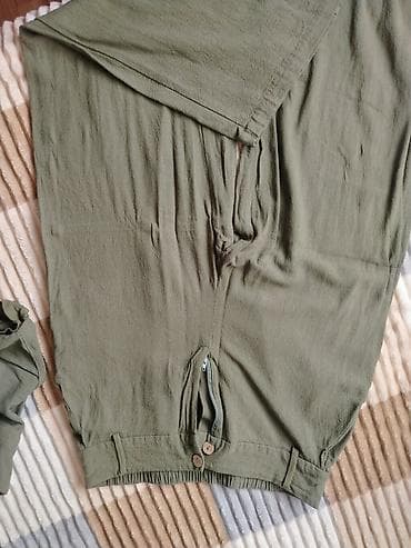 Ženski kombinezon – maslinasto zelene boje - Model: dugi kombinezon na lalafo.rs — 3 Ženski kombinezon – maslinasto zelene boje - Model: dugi kombinezon — 3