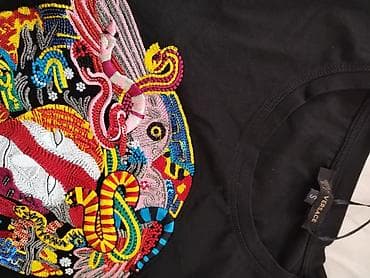 Original versace majica crna sa čvrstim vezom loga brenda u velicini s na lalafo.rs — 5 Original versace majica crna sa čvrstim vezom loga brenda u velicini s — 5