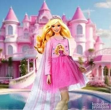 BARBI barbika Preslatka haljinica sa plaštom Perika plava i roze - na lalafo.rs — 1 BARBI barbika Preslatka haljinica sa plaštom Perika plava i roze - — 1