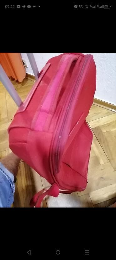 Kofer veliki platneni SAMSONITE ispravan dobar na točkiće . Može na na lalafo.rs — 7 Kofer veliki platneni SAMSONITE ispravan dobar na točkiće . Može na — 7