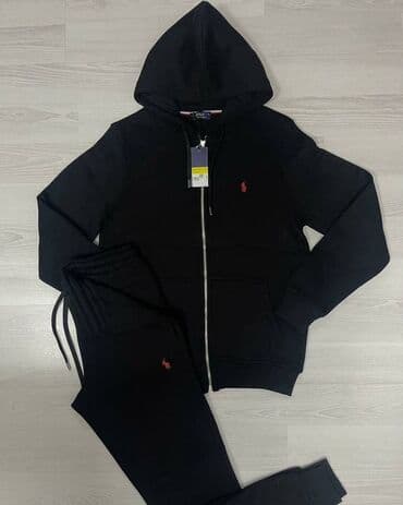 Trenerke: Komplet, 2XL (EU 56), L (EU 52), M (EU 50), Ralph Lauren, bоја - Crna, Pamuk na lalafo.rs Trenerke: Komplet, 2XL (EU 56), L (EU 52), M (EU 50), Ralph Lauren, bоја - Crna, Pamuk