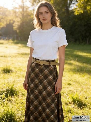 ✨Ženska suknja midi dužine sa kockastim (kariranim) dezenom –2500 din na lalafo.rs — 6 ✨Ženska suknja midi dužine sa kockastim (kariranim) dezenom –2500 din — 6