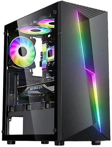 Gejming desktop računar sa RGB osvetljenjem - Kućište sa prozirnom na lalafo.rs Gejming desktop računar sa RGB osvetljenjem - Kućište sa prozirnom